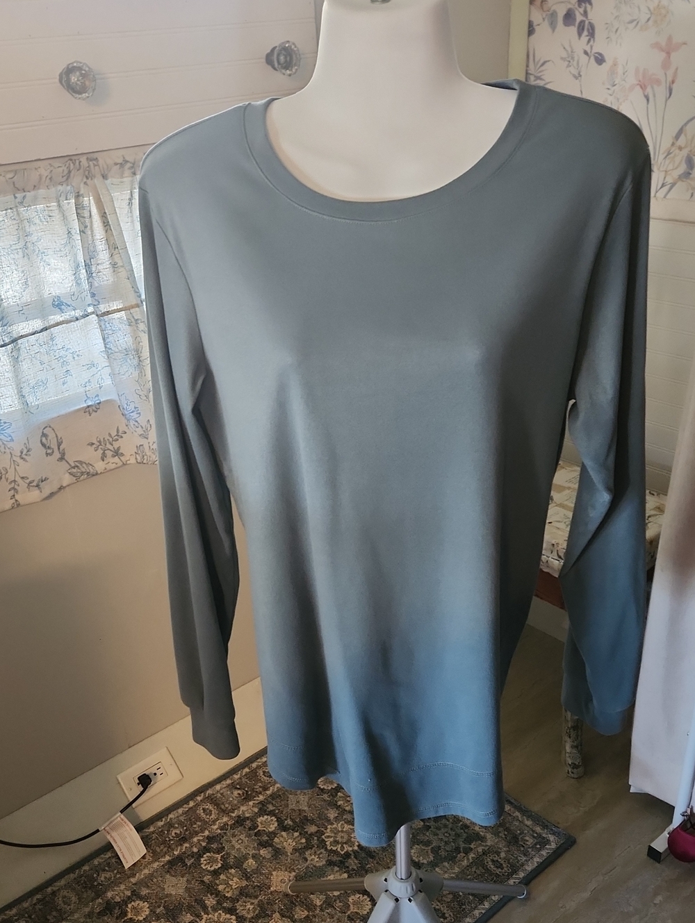 Blue Long Sleeve Shirt
